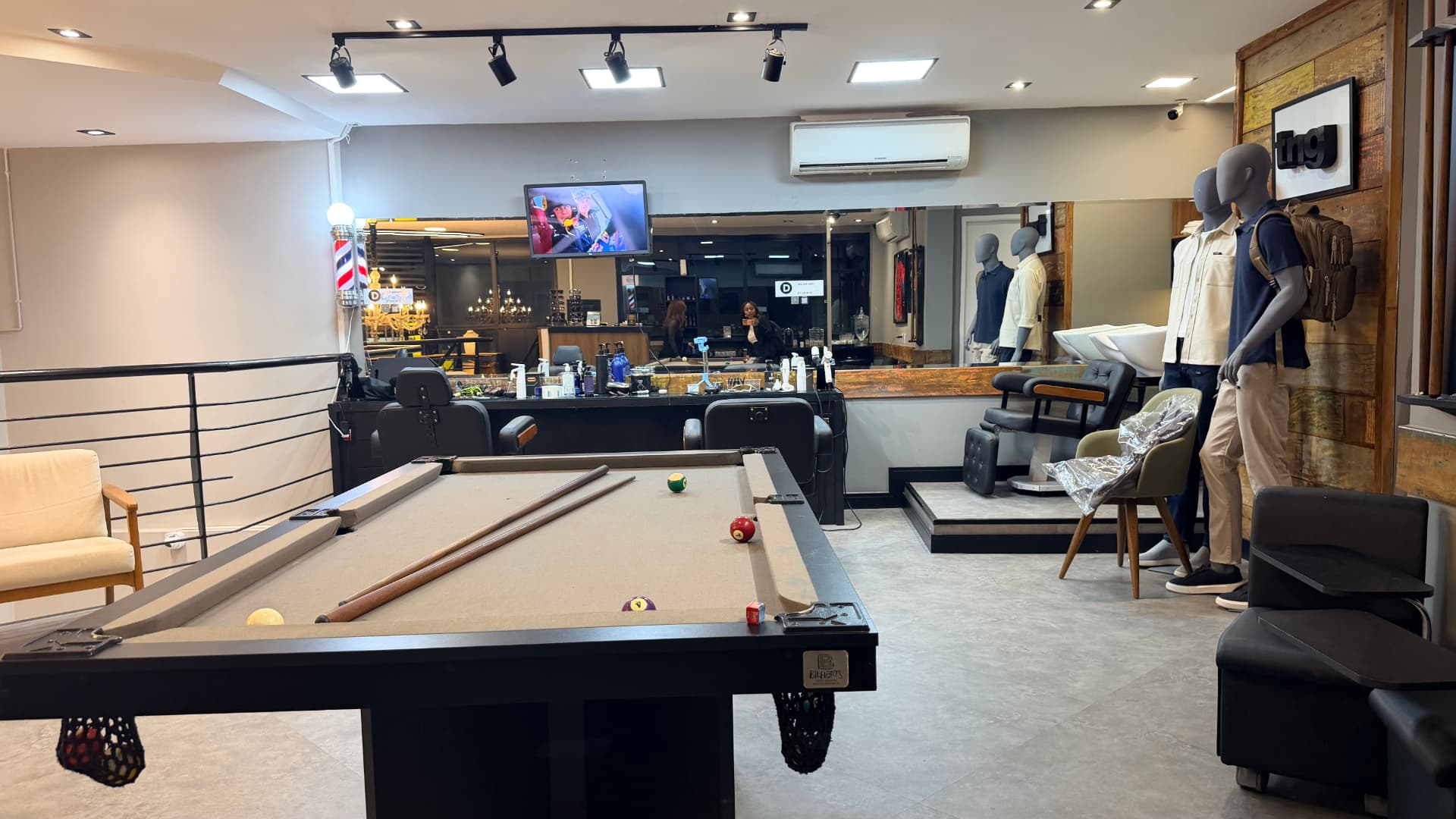 Espaço exclusivo Studio D Barbearia